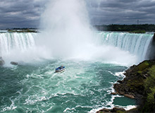 Les chutes du Niagara au Canada
