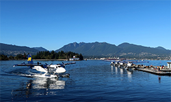 Hydravion à Vancouver au Canada